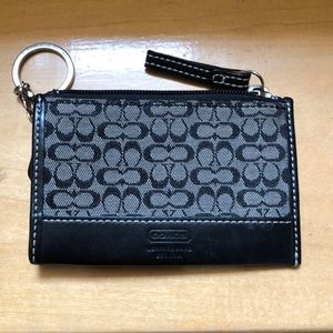 Coach Bags - Coach black logo coin purse Coach Bags - Coach black logo coin purse